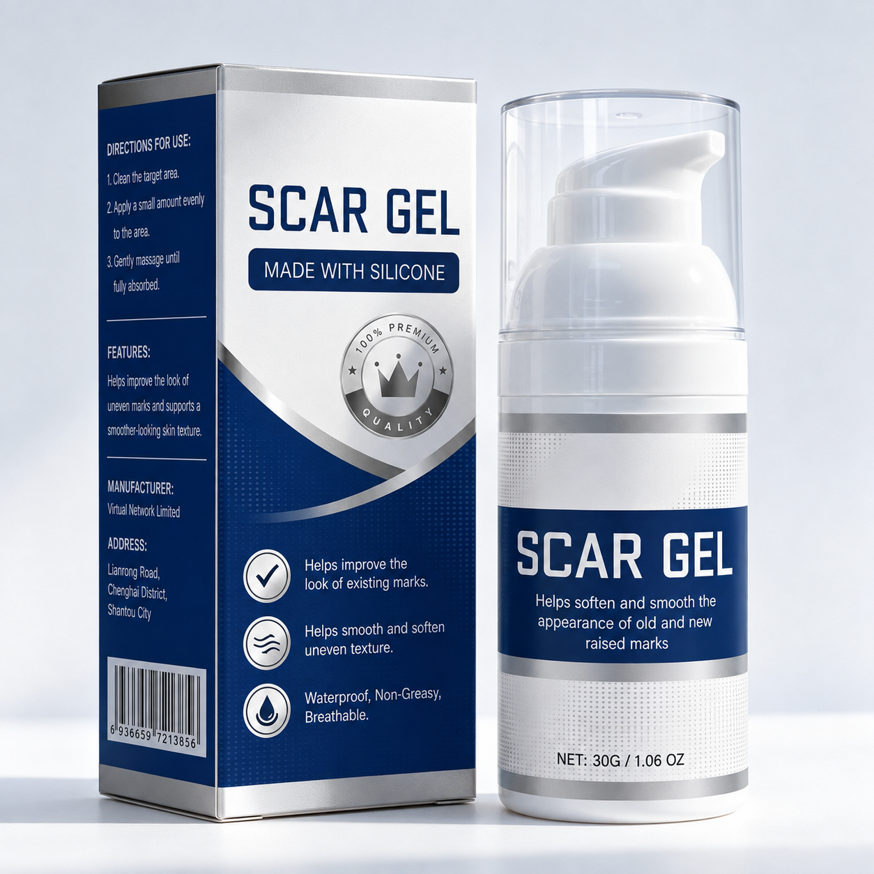 Silicone Scar Gel for Scars