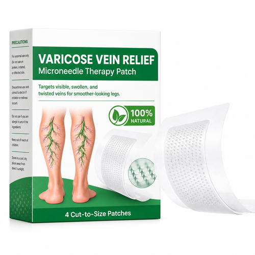 Varicose Vein Relief Microneedle Therapy Patch
